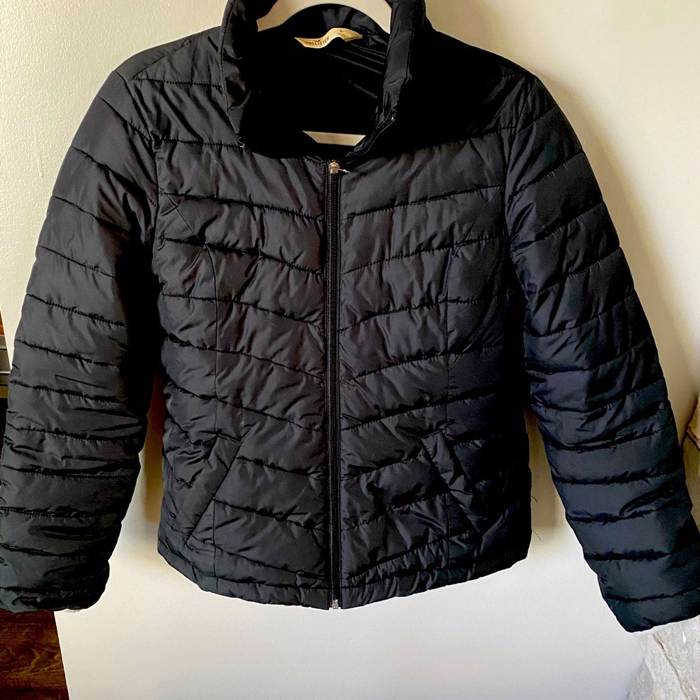 Hollister waist puffer coat